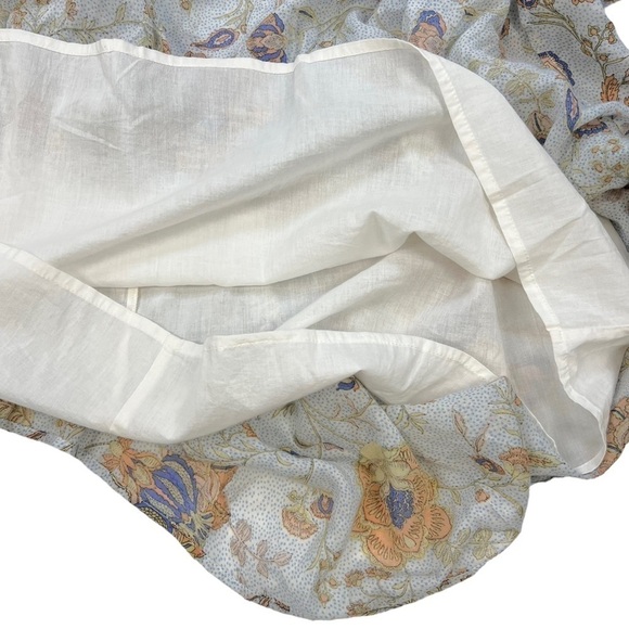 Rachel Zoe Sleeveless Floral Tiered Empire Waist Maxi Dress Size S - Picture 7 of 7